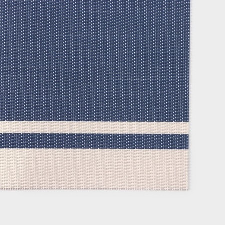 Serving napkin on the table "Road", 45 × 30 cm, blue color-1