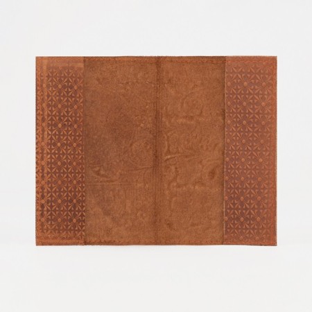 Passport cover, brown color-2