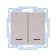Passing switch 1-cl. SP Vesna with indication Cream mechanism. Lezard 742-0388-114