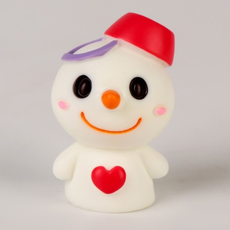 Miniature Puppet "Snowmen", set 2 pcs., Size 1 pc. - 2.5 × 4 × 2.5 cm