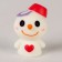 Miniature Puppet "Snowmen", set 2 pcs., Size 1 pc. - 2.5 × 4 × 2.5 cm