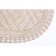 Bathroom mat Sofi de Marko Rachel, lace, size 50x70 cm, cappuccino color