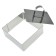 Culinary form "Square", 10x10x4 cm, with a press