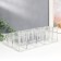 Organizer Casket plastic 1 transparent box 9.5x17.5x27.5 cm