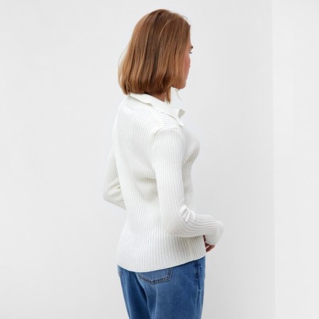 Jumper Women's Minaku: Knitwear Collection Color White, size 42-44-4