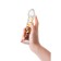 Unrealistic phallimitator Sexus Glass, glass, transparent, 17.5 cm