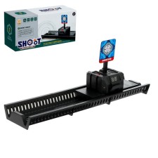 The target “moving target” is automatically rises, considers hike, works from batteries