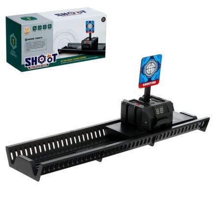 The target “moving target” is automatically rises, considers hike, works from batteries