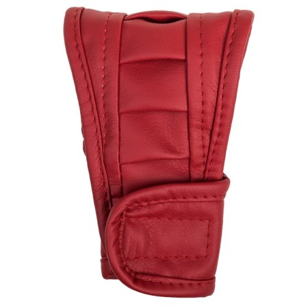Skyway automatic transmission lever cover, artificial leather, red, S06201015-1