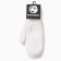 Double children's mittens, white color, river 16