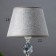 Table lamp 16715/1br E27 40W chromium/brown 22.5x22.5x36 cm Risalux