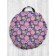 Pillow Siddle "Pomegranates and Flowers", decorative, D = 52 cm