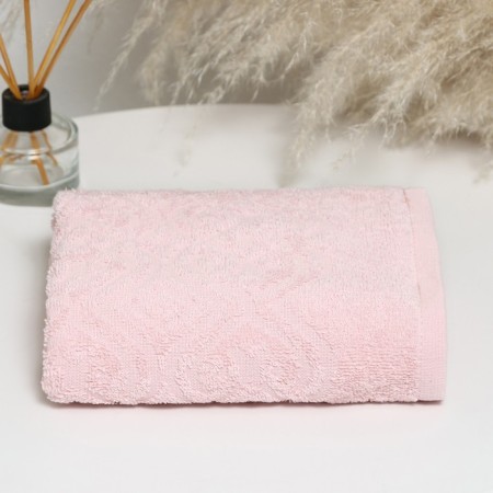 Trick towel 50x80 +/- 2cm, ritmica, light pink, 340 g/m, cotton 100%