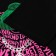 T-shirt female, black color, size One size (42-46)