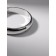 Bracelet cuff "Trend" volumetric, metal, color silver