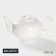 Teapot Porcelain Hot Magistro "Blanche", 600 ml, white color