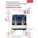 Foot massager Bradex KZ 0478, 4 modes, vibration, IR heat, white-black