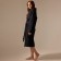 Welfare Women's bathrobe SL Home: Basic "Dark Mare", size M, 100% cotton, 300 g/m2