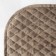Cover with pillowcases "Tina", size 160x230 cm, dark beige color
