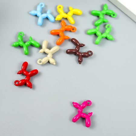 Decor for creativity Metal "Infant Ball - Dog" MIX 0.6x1.4x1.9 cm-1