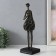 Polystone souvenir "Girl in a hat" for metal 9.4x9x31.7 cm