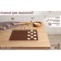 Macarons Macarons Macarons “Rond”, silicone, 37.5 × 28 cm, brown color