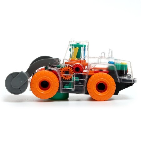 Tractor "gears", works on batteries, lighting effects, mix-1