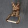 Holder for toilet paper "Monkey" bronze, 24x18cm