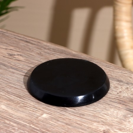Stand of incense "OM" stone 10 cm-3
