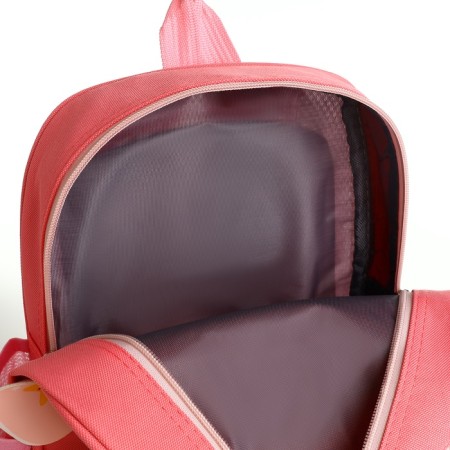Children's backpack 24.5*11*32, lightning department, 3 n/k, hare, pink-5