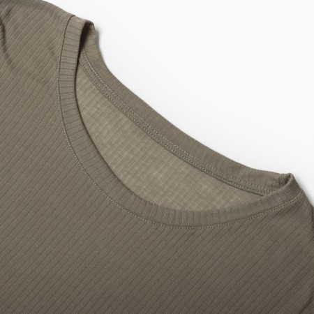 Women's longliva KAFTAN: BASIC Line color khaki size 40-42-7
