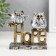 Polystone souvenir "Two owls on letters. Hope" 3.5x9.5x9.5 cm