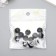 Busina silicone "round" black d = 1.2 cm