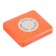 Polymer clay Calligrata Sh-64, 50 g, fluorescent, peach