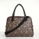 Road bag with lightning, brown color