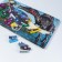 Children's wooden puzzle according to the numbers "Dinosaurs" mix