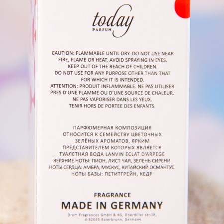Women's toilet water with The Scent Molecules 02, 100 ml (based on Eclat A`arpege (Lanvin)-2