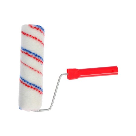 Lom roller, polyester thread, 230 mm, handle d = 6 mm, d = 48 mm, pile 10 mm-1