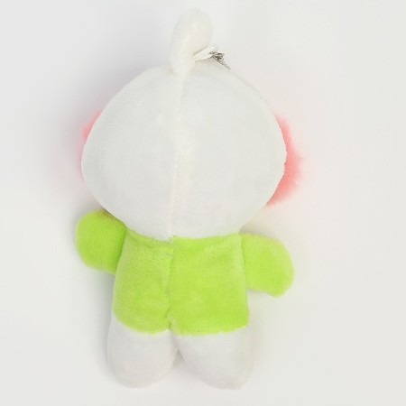 Soft toy "Duck: Lalafanfan", on a key fabric, Mix color-1