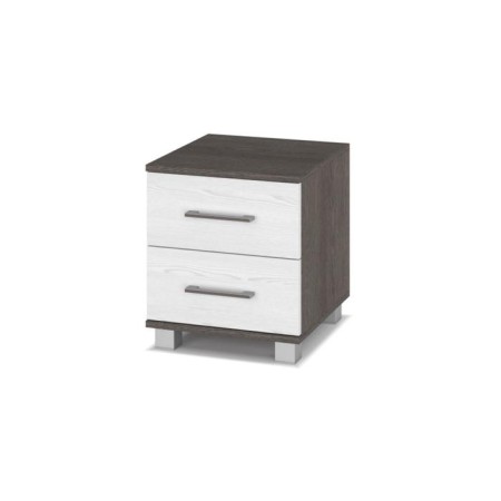 Bedside table amanda-A21 400x420x450 with boxes of anchor dark/light