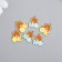 Decor for creativity Metal, enamel "Bear -/no" set 2 pcs 1.5x1.7 cm