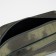 Lightning cosmetic bag, external pocket, green color