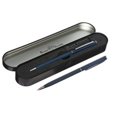 Switching handle, 0.7 mm, BrunovisConti Palermo, Blue rod, metal case Soft Touch Black, in case