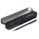 Switching handle, 0.7 mm, BrunovisConti Palermo, Blue rod, metal case Soft Touch Black, in case