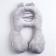 Road children's pillow "kitten" orthopedic, gray color