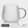 Glass mug Magistro "Sarah", 380 ml, 9 × 12.5 cm