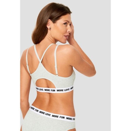 Women's bracket Katola, size XS, light green color-3