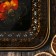 Tray with Zhostovskaya painting, 49x39 cm