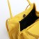 Bag Female Tout with zipper, yellow color