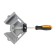 Corner tundra clamp, metal, one clamp, 2k handle, 60 mm